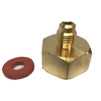 AD51 EU TANK Adapter, 5/8 BSP x 1/4 SAE Male