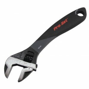 Pro-Set 10˝ adjustable wrench