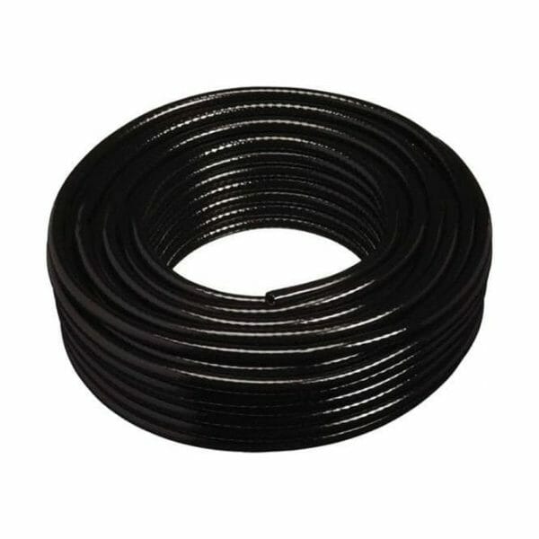 braided hose black