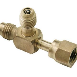 1/4 in SAE Female Hex x 1/4 in SAE M x 1/4 in SAE M w/cap & core CPS Access Fittings