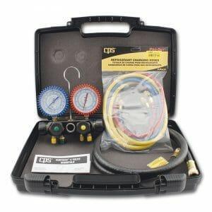 CPS 4WAY Manifold w. Hose & Carry Case