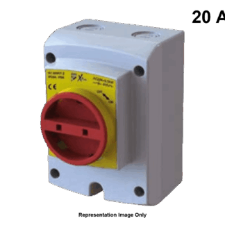 Isolator Rotary 4 Pole IP66 - 20 Amp BBJ