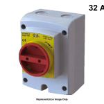 Isolator Rotary 4 Pole IP66 - 32 Amp BBJ