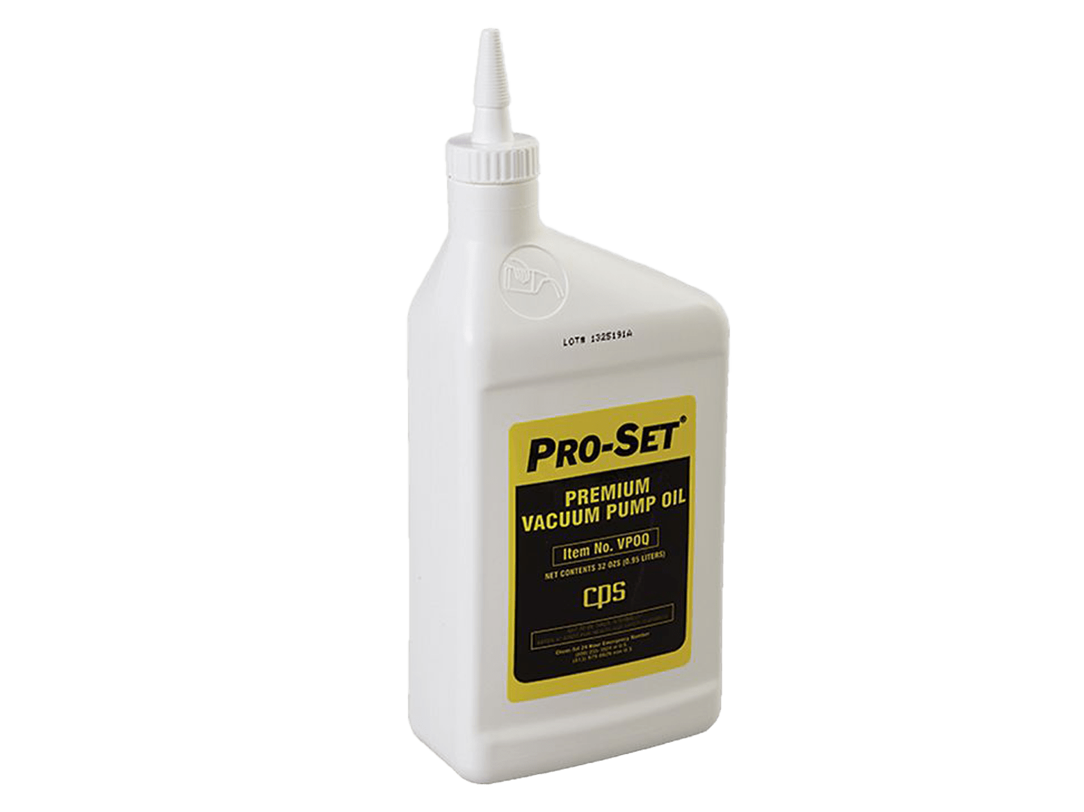 VACUUM PUMP OIL 0.5L FROM CPS PRODUCTS AVAILABLE AT EVOMART