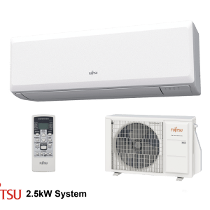 Fujitsu ASYG09KPCE Economy Series (White) 2.5kW R32 Wall Mount System