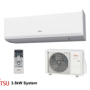 Fujitsu ASYG12KPCE Economy Series (White) 3.4kW R32 Wall Mount System