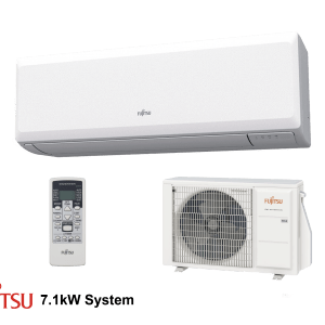 Evomart Fujitsu Economy Set 7.1kW (White) R32 Indoor Outdoor