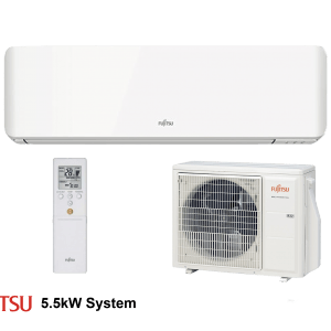 Fujitsu ASYG18KMTE Standard Series (White) 5.2kW R32 Wall Mount System