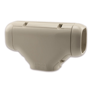 T-Joint Trunking Ivory/White NT