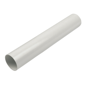 Pipe 3m PVCu Black/White 21.5mm