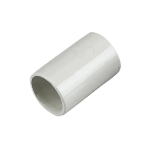 Coupling Overflow Black/White PVC 21.5mm