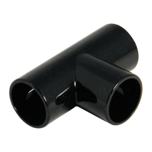 21.5mm Overflow Pipe Straight Coupling Black x 10 pieces 