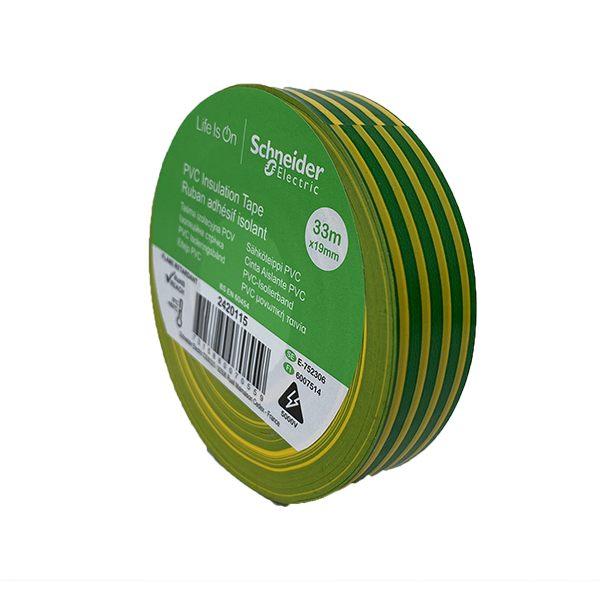 PVC Tape Green/Yellow