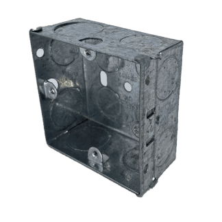 Back Box Metal 1G 35mm
