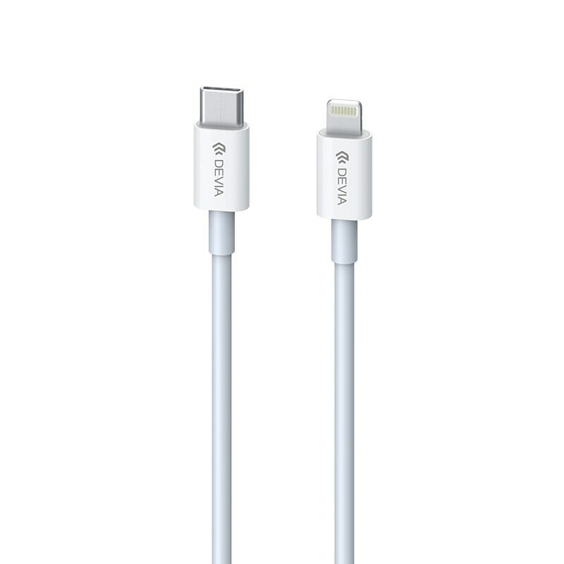 Charging Cable Type-C 1.5m MFi-Lightning Cable White Devia