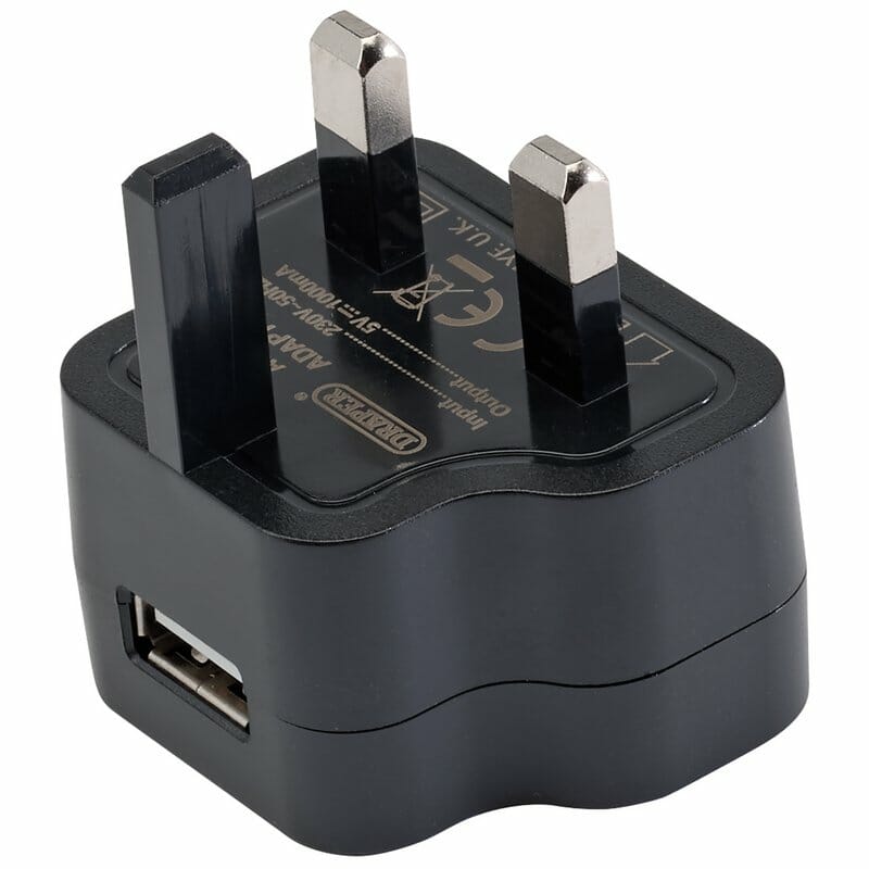 Charger Plug USB-A 230v