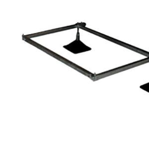 Base Mount Extender Frames for Air Conditioning and Refrigeration on flat roofs.