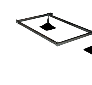 Base Mount Extender Frames for Air Conditioning and Refrigeration on flat roofs.