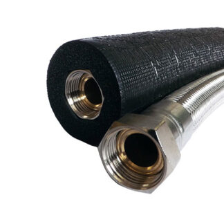 Flexible Hose Pair 500mm x 28mm 1"Female ASHP (FH-500-28-F) Daikin, Mitsi