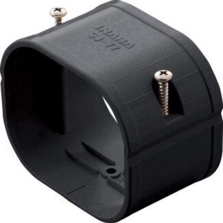 (SJ-75-K) Slimduct 75mm Connection Piece - Black