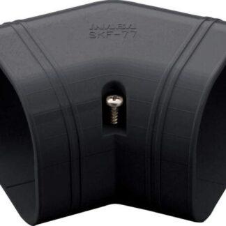 (SKF-75-K) Slimduct 75mm 45 Deg Flat Bend - Black