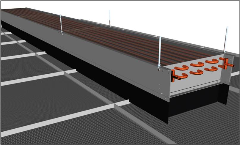 VOL 55 - Chilled ceilings and chilled beams - Passive Beams Recessed Fig 3