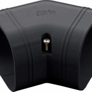 (SKF-100-K) Slimduct 100mm 45 Deg Flat Bend - Black