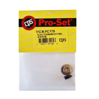 TCX7CTS - TC127 - TITANIUM CUTTING WHEEL+SCREW