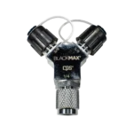 FAST-VAC Y CONNECT FITTING 1/4" F TO 2 X 3/8" M BTLFV14