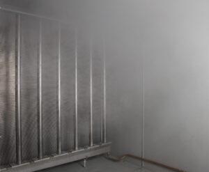 Fig 8 - Steam Pipes in Ductwork