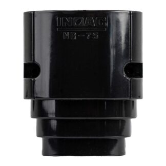 NR100BK End Socket (Black) 100mm