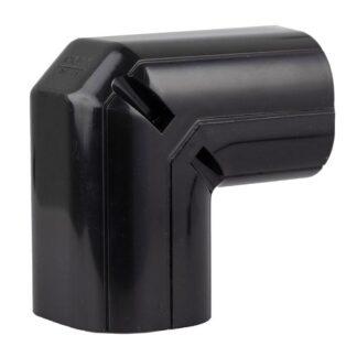 NC75BK Vertical Elbow (Black) 75mm Inoac